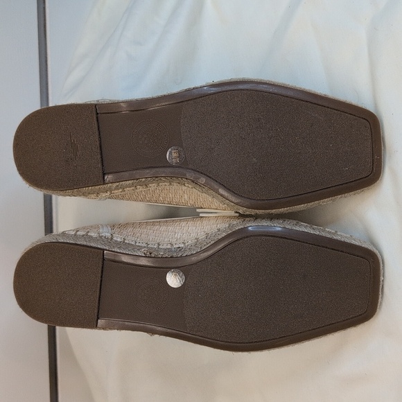 VINCE CAMUTO cream Marynis Natural Woven Loafers Size 61/2 NWOB - Picture 7 of 8
